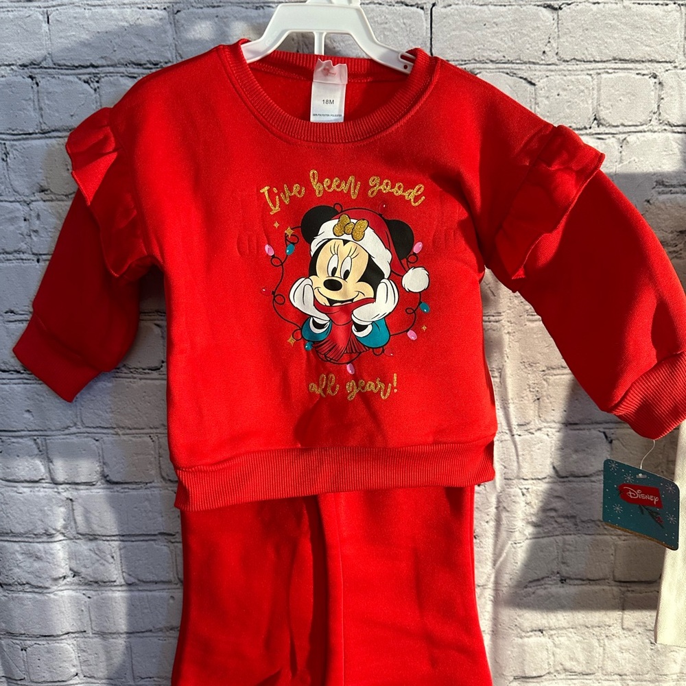 Disney Vibrant Red Kids Matching Set